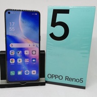 Oppo Reno 5 8/128 Gb 4G Handphone Second Bekas Resmi - Perak - A,
