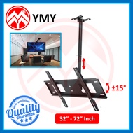 Universal 32 - 72 Inch Adjustable Tilt Heavy Duty LED LCD PLASMA TV Ceiling Mount Bracket (Tilt: ±15