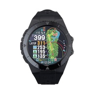 SHOT NAVI SHOT NAVI Exceeds Golf GPS Watch (Made in Japan) - Black
