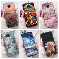 For Asus ZenFone 4 Selfie Pro ZD552KL Case Z01MD Cover New Beautiful Flower Bowknot Soft Silicone Ph