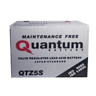 Battery Motorcycle Accessories ❖QUANTUM MOTORCYCLE BATTERY QTZ5S 4L for  Yamaha Sniper, MX135,XRM,Wa