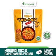 Tokpokki Korinus K-Bunsik Tokpoki / tok-poki /topokki premium imort pedas instan khas korean Food ha