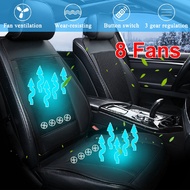 12V  Fan Cooling Car Seat Cushion Cover Air Ventilated Fan Cooler Pad 3 Speeds Car Seat Cushion Cove