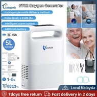 [Local delivery]  Portable Home Oxygen Concentrator Oxygenerator with Dual Oxygen Delivery Modes, La