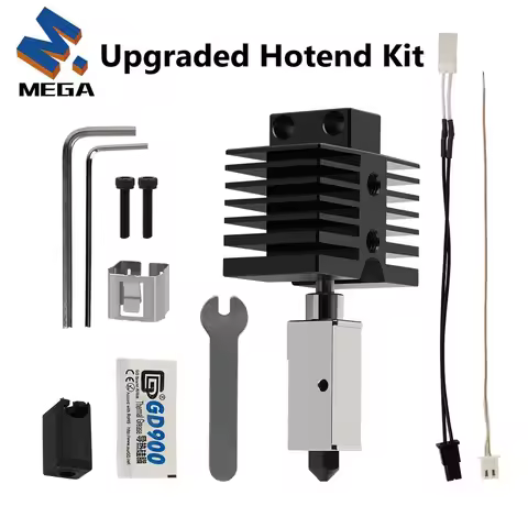Upgraded Hotend Kit For Qidi X plus 3 / X max 3 / X smart 3 / Q1 Pro Hot End Kit 24V 60W Kobra 2 Plu