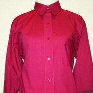 Pink buttondown longsleeve polo for men and women SMALL SIZE ONLY