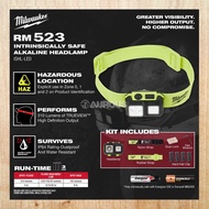 MILWAUKEE INTRINSICALLY SAFE ALKALINE HEADLAMP 310 LUMENS IP64 (ISHL-LED)