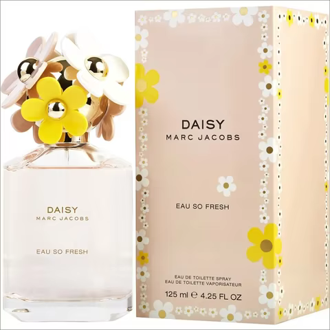 Marc Jacobs Daisy Eau So Fresh for women Eau De Toilette Spray 125ml Citrus Scent Women's Perfume Lo