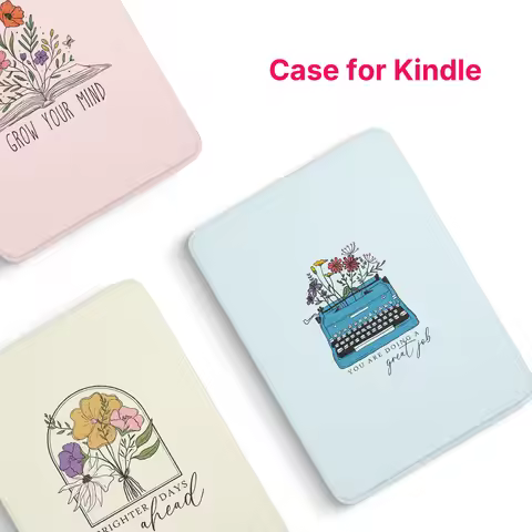 Murmole for Kindle Paperwhite 12th Colorsoft 7" Kindle 11th 6" Magnetic Auto Sleep Hard Case Cover F