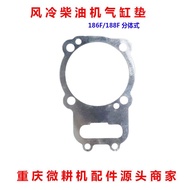 Air-Cooled Diesel Machine Microcultivator Accessories 186F 188F 190 192F Split Cylinder Gasket Cylin