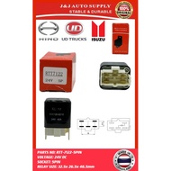 RTT-7122-5PIN ORIGINAL BRAND J&J 40AMP 24V 5PIN RELAY FOR USE ON: UNIVERSAL VEHICLE AND TRUCK