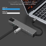 GOOJODOQ USB Hub 11 in 1/8-in-1 8 10 Ports Type-C 3.1 to 4K HDMI USB C To 2 Ports USB 3.0 SD / TF Ca
