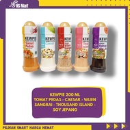 Kewpie Salad Dressing Roasted Sesame Caesar Salad Soy Sauce Thousand Island Spicy Tomato 200ml
