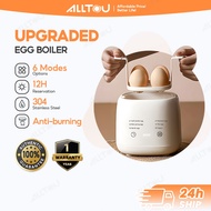 ALLTOU Egg Boiler Multi-Functional Egg Cooker for Breakfast Telur Maker Half Boiled Egg Maker 煮蛋器