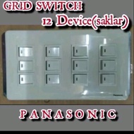 Panasonic geid switch 12gang 12 gabg 12 switch grit swtich panasonic
