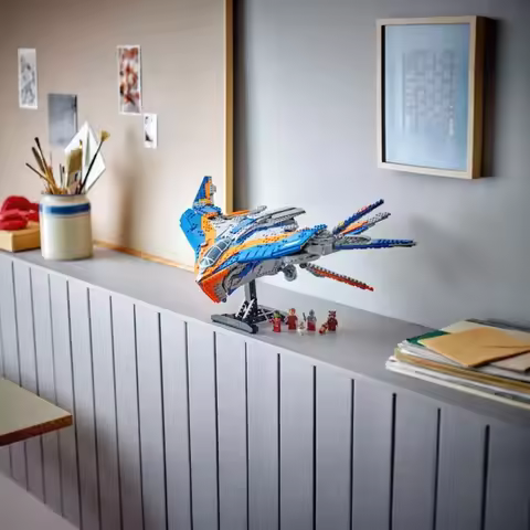 2025NEw2090pcs Super Fighter Revenger The Milano Spaceship Galaxy Fit 76286 Blocks Christmas Birthda