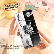 HP Samsung Softcase 2018A7 - Casing Samsung A7hp - Cellphone protector - Samsung Softcase 2018A7 - C