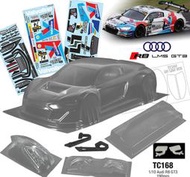 【萬板】Team C TC168 R8 GT3 1/10電動房車190mm用透明車殼組