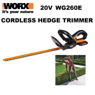 WORX WG260E.5 20V 61cm Cordless Hedge Trimmer