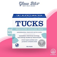 LY Tucks Medied Coog Pads, Hemorral Pads With Witch Hazel, 100 Pads