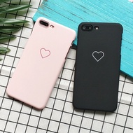Love Heart Couple Back Case Cover Shell For IPhone 6 6S 7 8 Plus X