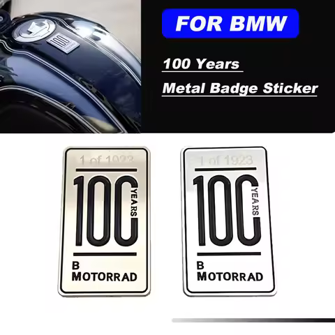 For BMW R18 R9T R12 RnineT NINE T 9T S1000RR XR R M1000RR XR R Motorcycle Accessories 100 Years Meta