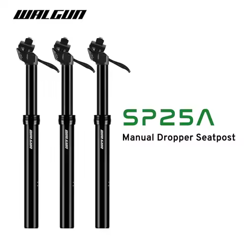 SP25A Manual Control Bike Dropper Seatpost Para MTB 27.2 30.9 31.6 Road Bicycle Dropper Seat Post Tu