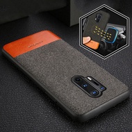 business Magnetic case for oneplus 8 Pro 10 pro 7T 8t 9 pro 10T 9R 9rt nord 2 n10 6 6t 7 fabric shoc