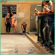 Metal Bocce Ball Set Fun Toy Game Kit with Carrying Bag Outdoor Steel Balls for Family Backyard Beac