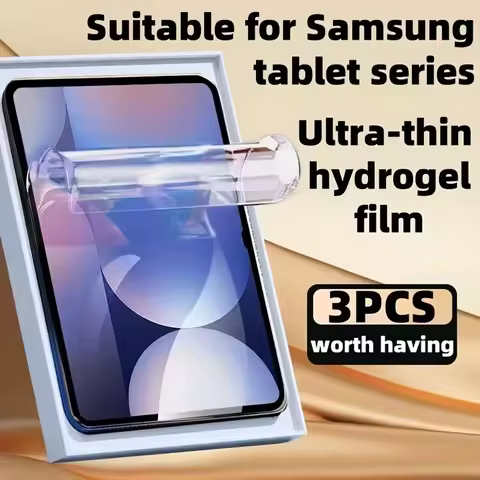 3Pcs Hydrogel Film For Samsung Tab A9 PLUS Tab S6 Lite A7 Lite A9 S7 Plus S8 Plus S9Plus S7 FE S7Lit