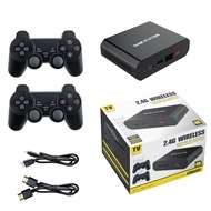 10000 Games with PS1 games 4K 64G Video Game Console 2.4G Wireless Controller for PS1/SNES 9 Emulato