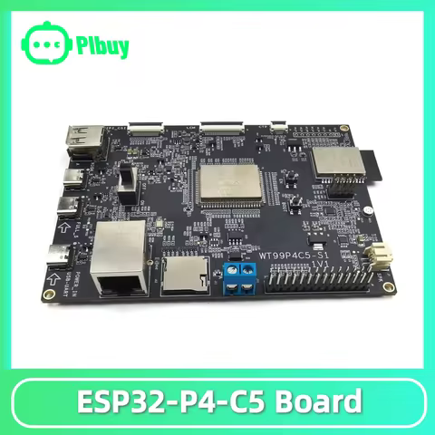 ESP32-C5 Module ESP32-P4 Development Board Includes Supports WiFi 5GHz BT Zigbee WT99P4C5-S1
