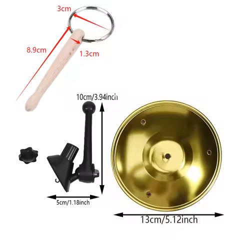 Clip-On Mini car drum cymbal Colliding With Cymbals Vent Decoration Car Rugged Automotive Interior A