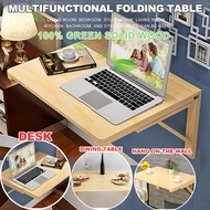 COD Solid Wood Folding Table Wall Computer Desk Writing Desk Wall Hanging Study Desk Folding Table Desk