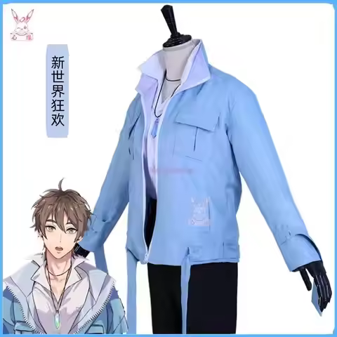 Eiden Cosplay Nu: Carnival Cosplay Costume with Necklace Custom Size Game Nu: Carnival Eiden Cosplay