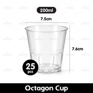 MINIIS Cawan Plastik Plastic Cup Gelas Plastik Disposable Cup Plastic Gelas Raya Eid Mubarak Ramadan