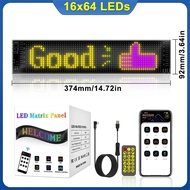 App Control Led Matrix Panel Smart Flexible Auto Indoor Bluetooth Programmable Diy Light Pixel Water