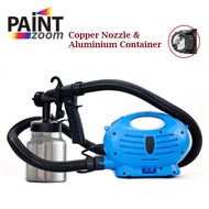 Paint Zoom Plus Electric Spray Gun Upgraded Copper Nozzle Aluminium Container