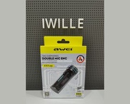 awei T77 雙咪ENC通話降噪藍牙耳機       購買iwille 任何產品✨加購價$85 歡迎 🙇🏻查詢 訂購 ⚡️  Whats app 5 1 1 9 9 4 8 8  🙋🏻‍♂️快速寄件：訂購後24小時內寄件    🙇‍♂️歡迎光臨iwille選購更多優惠產品💥 http://carousell.com/iwilleonlinestore