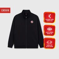 Adult unisexJacket CANIFA Tram Hoa Do Ma long-sleeved zipper 5OT25W007