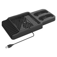 LOTUS 副廠 XBOX Series X/S 散熱底座 遙控手把座充 碟架 6016281598216 黑色 1個