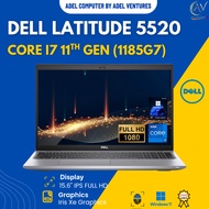 Dell Latitude 5520 Business Laptop 15.6" Touch Screen Intel Core i7-1185G7 (11th Gen) Windows 11 PRO