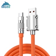 Mgbb Data Cable USB Micro/USB Type c/ USB ip 120W Super Fast Charging Cable Durable Silicone Strong Durable