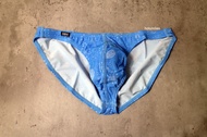 <🔥新年清貨🥳>[全新-M碼] EGDE PAISLEY Blue Bikini underwear Men 粉藍 低腰 三角 內褲 底褲 男