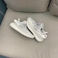 【🔥白滿天星】adidas originals Yeezy Boost 350 V2 滿天星 static 運動休閒鞋 灰白 男女通用款