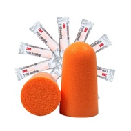 3M 1100 Anti-Noise Ear Plugs - Soft Foam, 1 Pair, Effective Noise Reduction