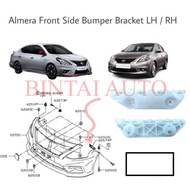 NISSAN N17L ALMERA 2012-2019 FRONT/ DEPAN BUMPER SIDE BRACKET CLIP LH/ RH OEM