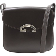 【日本直送】GUCCI 古馳 老花系列 肩背包 Vintage 小牛皮 棕色 女仕【二手】