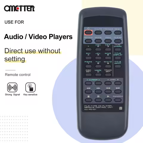 Suitable for Pioneer Controller DVD Remote Control CU-PD101