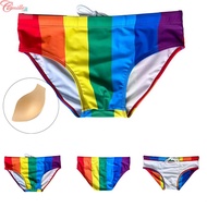 Mens Swimwear Thong Swim Shorts Trunks